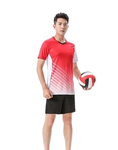 Ensemble d'uniformes de volley-ball personnalisés unisexes, séchage rapide, vêtements d'équipe, 100% polyester - Product Image 1