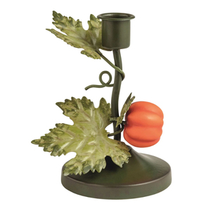 Support de bougie en fer durable en forme d'arbre à fraises avec feuilles vertes et base métallique, décoration pour la maison, mariage, fêtes, Pâques - Product Image 4