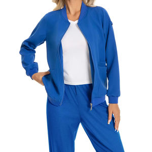 Blouses médicales en coton et élasthanne pour femmes, uniformes d'infirmières, uniformes d'hôpital, vestes pour femmes, uniformes pour l'hôpital - Product Image 3