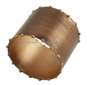 Anillos redondos hechos a mano de hierro para servilletas y pañuelos, servilleteros DE BODA extra auténticos con acabado de oro antiguo coleccionable - Product Image 3