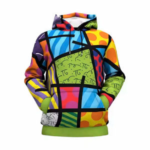 Sudaderas con capucha sublimadas para hombre en oferta, sudaderas con capucha para adultos, sudaderas con capucha con impresión de logotipo personalizado para hombre, básicas, de mezcla de algodón. - Product Image 1