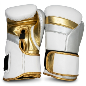 Guantes de boxeo profesionales personalizados de alta calidad para sparring, combate y entrenamiento con cordones. - Product Image 4
