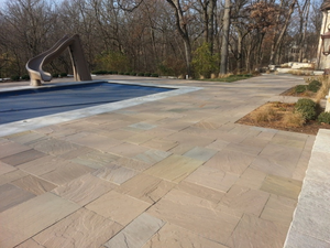 Grocon Autumn Brown Sandstone Kerb <b>Stones</b> – Modern Design for Villa Courtyards & Outdoor Landscaping - Product Image 2