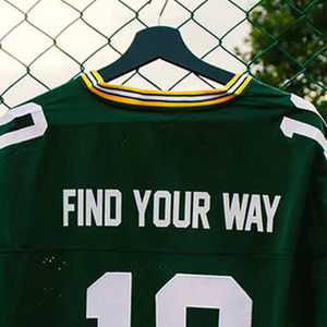 เสื้อเจอร์ซีย์อเมริกันฟุตบอลแบบครอป แขนสั้น ระบายอากาศได้ดี ผลิตจากโพลีเอสเตอร์ 100% รุ่นใหม่ สไตล์คัสตอม สำหรับทั้งชายและหญิง ยี่ห้อ IRON MARK INDUSTRIES รุ่น Heat - Product Image 5