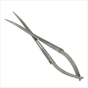 Ciseaux à micro-spring pour cils en acier inoxydable, ciseaux à cils personnalisés pour manucure - Product Image 2