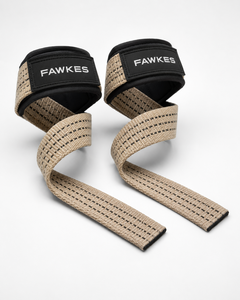 Sangles de musculation Fawkes en toile antidérapantes, sangles de levage de poids unisexes, fermeture élastique réglable, légères et très extensibles - Product Image 1