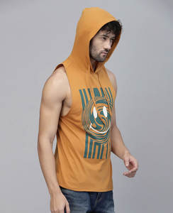 Camiseta sin mangas de algodón 100% para hombre con Sisa extremadamente caída, camiseta sin mangas con tirantes, ropa de Fitness, camisetas sin mangas de algodón transpirable uniforme - Product Image 3