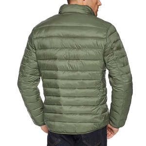 Chaqueta Acolchada Cortavientos al por Mayor, Chaquetas Acolchadas de Color Sólido para Hombre, Chaqueta Acolchada Informal de Alta Demanda para Hombre - Product Image 6