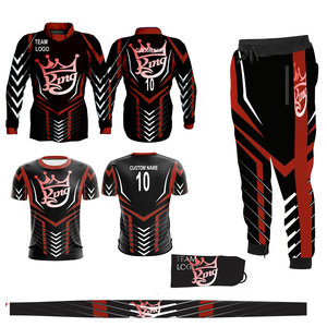 Conjunto de Ropa Deportiva Personalizada con Sublimación de Tinta para Paintball, con Pantalones Deportivos Transpirables y Accesorios para el Equipo - Product Image 3