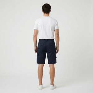 Wholesale Men Polyester Cargo Shorts Multi Pocket Outdoor Workwear Quick Dry Summer Utility Half Pants - Product Image 2