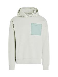 Pull à capuche d'hiver pour hommes en coton polyester avec logo personnalisé des fabricants de vêtements OEM - Product Image 2