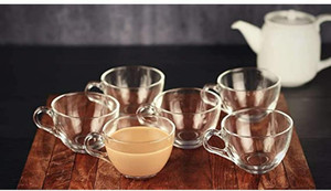 Verre isolant de haute qualité, résistant à la chaleur, écologique, grand gobelet de 300 mm de diamètre, tasse à bière et à café avec poignée - Product Image 5