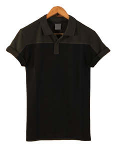 Camisa Polo Casual Personalizada para Hombre, Manga Corta, Diseño de Dos Tonos, Cómoda, Transpirable, Estilo Business de Verano - Product Image 4