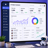 Solución de Asistente de Ventas con IA Empresarial, Gestión de Comunicación con Clientes, Análisis de Cuentas, Plataforma Web, Compatible con MAC/Linux