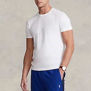 Camiseta Formal Blanca de Algodón 100% de Primera Calidad, Anti-Pilling, de Secado Rápido, Cuello Redondo, con Impresión de Logotipo Personalizado, Ropa para Hombre Lpw - Product Image 5