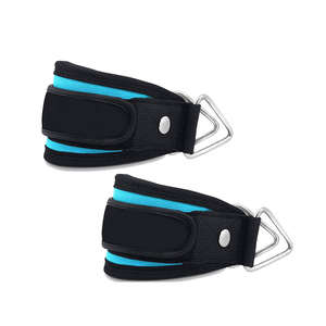 Best Selling FAWKES SPORTS Leather Non-Skid Breathable Durable Ankle Straps Buckle Closure for <b>Leg</b> <b>Exercise</b> Gym Equipment - Product Image 3