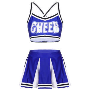 Uniformes de Animadoras de Alta Calidad al por Mayor, Trajes de Práctica de Animadoras, Uniformes Personalizados para Chicas Animadoras - Product Image 1