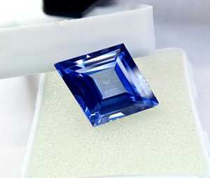 พลอยแซฟไฟร์สีน้ำเงินธรรมชาติทรงแฟนซีจาก Zubeda Gems พลอยหลวมสำหรับคนเกิดเดือนกันยายน ได้รับการรับรองจาก IGI คุณภาพพรีเมียมสำหรับทำเครื่องประดับ - Product Image 1