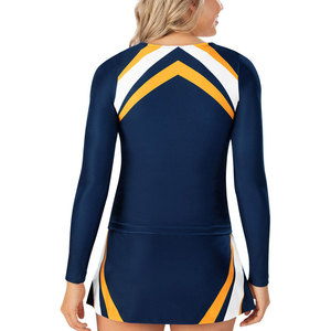 Vente flash - Uniforme de cheerleader sans manches pour femmes, uniforme de cheerleading personnalisé OEM ODM, designs personnalisés - Product Image 6