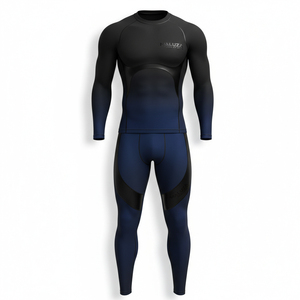 Conjunto Deportivo de 2 Piezas para Hombre, Alta Elasticidad y Compresión, Transpirable, Ropa Deportiva para Gimnasio, Venta al Por Mayor - Product Image 1