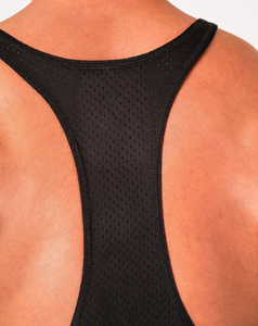 High Quality Men's Gym Wear Workout Tank Tops 100% Polyester Quick Dry Breathable Solid Pattern High Street Style Front Nonwoven - Product Image 5