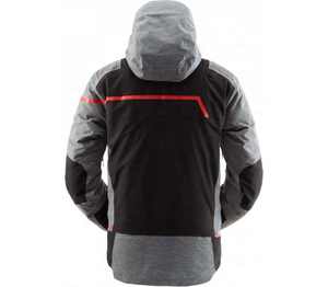 Vestes de ski d'hiver pour hommes les plus vendues, à capuche, avec fermeture éclair, imperméables 10 000 mm, 100 % polyester, épaisseur standard, chaudes, coupe-vent, pour la neige - Product Image 2