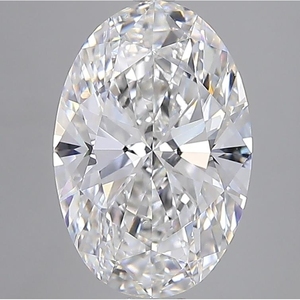 Diamant non monté certifié IGI 5.01 ovale VVS2, diamant cultivé neuf - Product Image 1