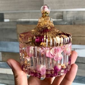 <b>large</b> Resin Dry Fruit Jar Resin Jar Candy Box Snacks Box Dry Fruit Box Jars Kitchenware Gifts for Her Decor - Product Image 2