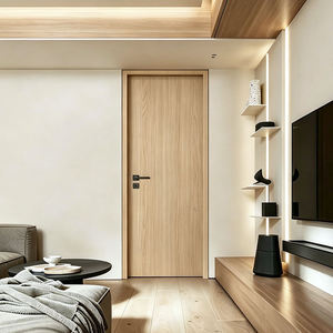 Porte intérieure en composite bois étanche sur mesure, design minimaliste, pour toute la maison, appartement, hôtel, salle à manger, entrepôt - Product Image 3