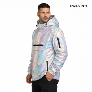 Wholesale Customizable Waterproof Windbreaker Jacket <b>for</b> Men Lightweight & Breathable B2B men's jackets Y2K Style Jackets - Product Image 3