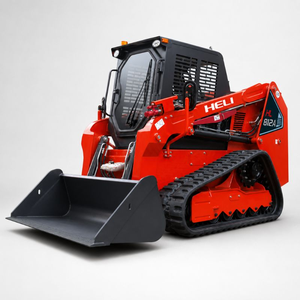 Mini-chargeuse compacte sur chenilles, diesel, hydraulique, avec accessoires pour l'aménagement paysager et l'agriculture - Product Image 1