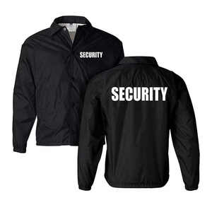 Chaqueta Bomber Personalizable para Personal de Seguridad, Impermeable, Resistente al Viento ANSI/EN Clase 1, Uniforme de Guardia de Oficina con Logotipo Personalizado - Product Image 1