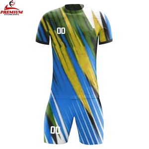 Camiseta de Fútbol de Verano de Alta Calidad, Diseño Personalizado con Impresión por Transferencia de Calor, Unisex, Tallas Grandes, Manga Corta, Transpirable - Product Image 5