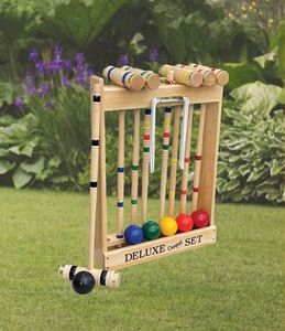 Natural Wooden 6 Player <b>Croquet</b> <b>Set</b> | Modern Design | Eco-Friendly Handmade Quality Wood | Fragrance Housewarming Birthday - Product Image 3