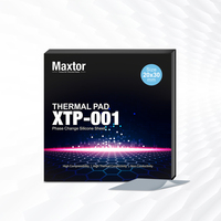 Maxtor XTP-001 Coussin thermique à changement de phase 22,5W/mK Feuille conductrice pour ordinateurs portables et consoles de jeu Solution de refroidissement haute performance