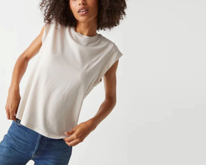 Camiseta sin mangas holgada personalizada al por mayor para mujer, chaleco informal de verano, camiseta básica diaria, estilo dulce para uso diario suave y cómodo. - Product Image 6