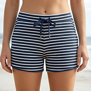 Short de bain durable pour femme, idéal pour le multisport, avec tissu extensible doux au toucher, écologique, pour le surf et le kayak - Product Image 5