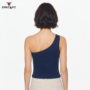 Meilleur fabricant, prix bas, haute qualité, grande taille, personnalisation décontractée, séchage rapide, respirant, débardeur tricoté pour femme - Product Image 2