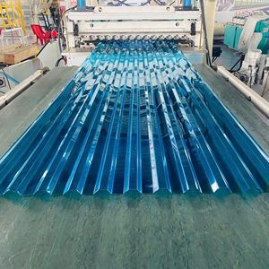 Custom Length Corrugated Polycarbonate Panel Anti-UV <b>Scratch</b> Resistant High Light Transmission for Canopy - Product Image 3