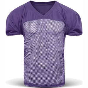 Camiseta de Rugby al por Mayor de Alta Calidad, de Malla de Poliéster, con Logotipo Personalizado por Sublimación, en Blanco, Transpirable, con los Últimos Diseños para Hombre, Estilo Americano - Product Image 2