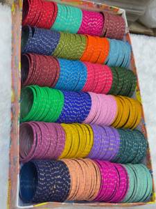 กำไลข้อมือแบบมีลายจุด 48 โหล ชุดคอมโบ 24 สี 24 กำไล/ขนาด 22-28 2/10 มีสินค้าพร้อมส่ง - Product Image 5