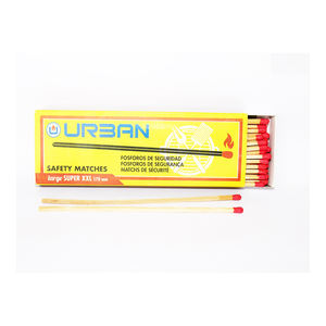 BBQ Vintage Eco-Friendly Safety <b>Matches</b> <b>Box</b> 118x65x18mm Wooden Stick Printing Bulk Exporter Wholesale Supplier India - Product Image 1
