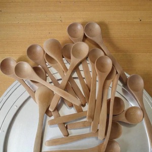 Cuchara de madera para servir, vajilla ecológica para el hogar, cuchara de bambú para condimentos, cuchara para café, cuchara para postre, cuchara para té - Product Image 4