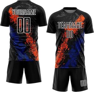Vêtements de sport, tenue de match de football professionnelle pour hommes, uniforme de football, fabricant, design personnalisé, dernier modèle d'uniforme de football - Product Image 4