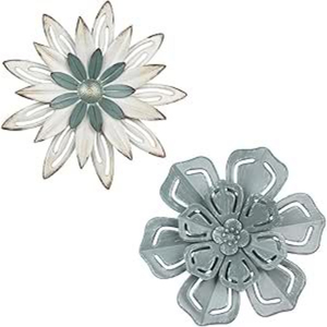 Decoración de Pared de Metal Forjado con Arte Floral, Decoración de Pared para Sala de Estar, Decoración del Hogar, Adorno de Pared Personalizado Hecho a Mano - Product Image 6