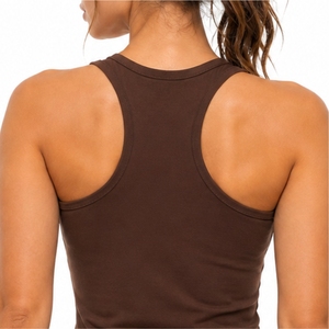 Débardeur personnalisé pour femme en tissu doux, coupe confortable, style actif, débardeur de fitness, tissu léger et qualité supérieure pour femme - Product Image 6