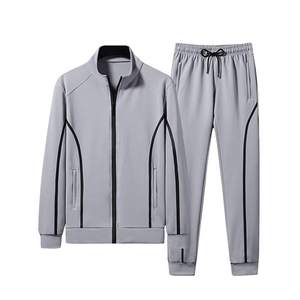 Ensembles de survêtements polaire pour hommes OEM, ensembles de jogging, vêtements de détente coupe décontractée, confortables, approvisionnement en gros - Product Image 3
