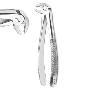 Forceps d'extraction dentaire manuels en acier inoxydable pour la chirurgie buccale et l'extraction des dents inférieures (Bicuspides) - Product Image 1