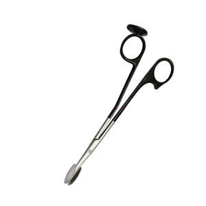 กรรไกรผ่าตัดหน้าผากสแตนเลสสตีล Black Trepsat แบบฟันเลื่อย ปลายตัดแบบ Super-Cut ผิวสัมผัสแบบด้าน ได้รับการรับรองมาตรฐาน CE สำหรับการผ่าตัดเสริมสร้าง - Product Image 1