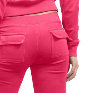 Nouveau élégant Logo personnalisé survêtement haut court sweat et Jogging survêtement femmes velours survêtements pour femmes 2026 - Product Image 5